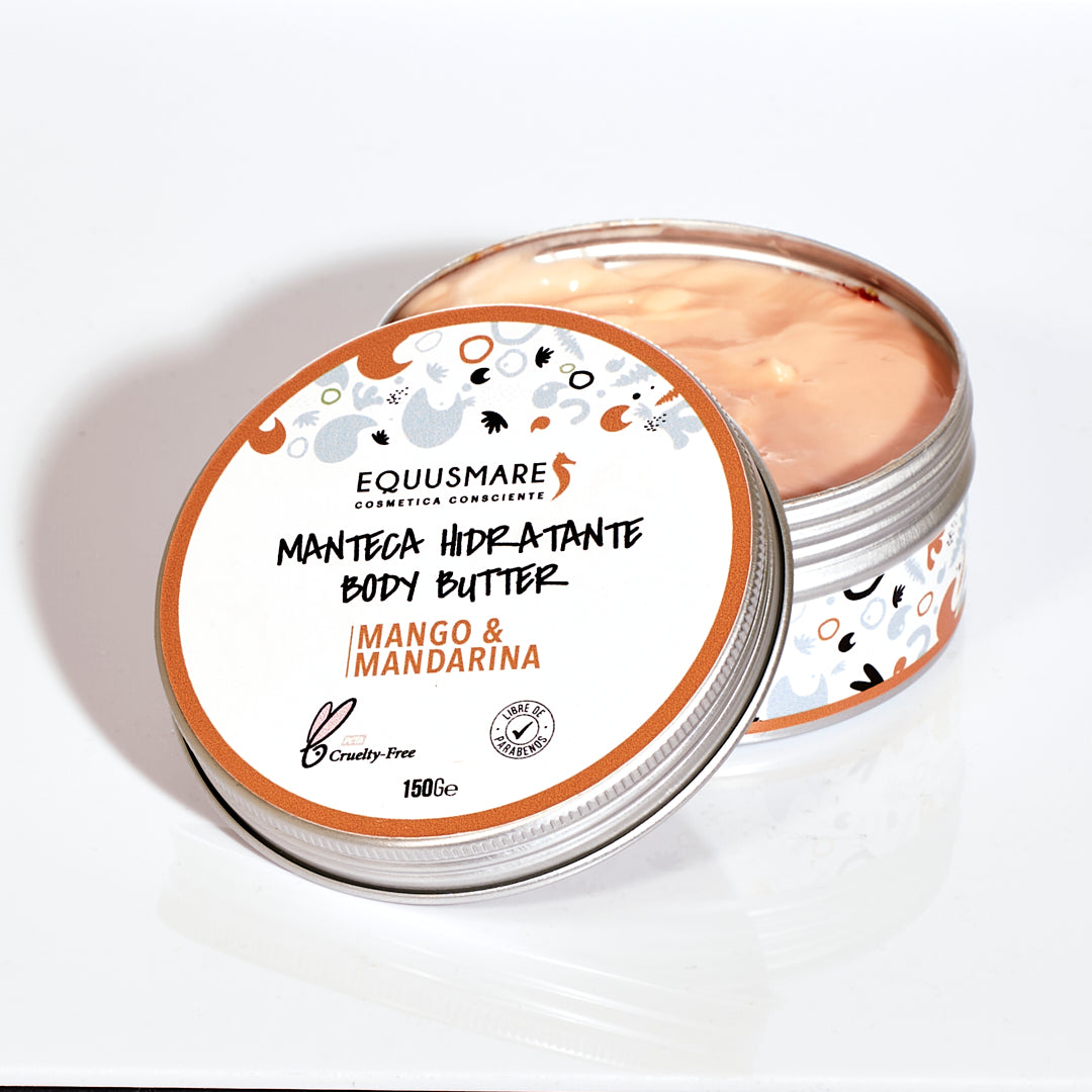 Manteca hidratante mango-mandarina 150g - Hidrata en profundidad manos & cuerpo