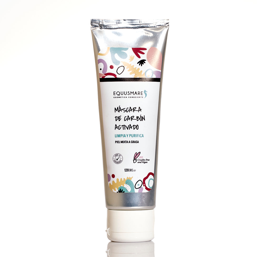 Máscara carbón activado 120g - Piel mixta a grasa